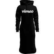 Женская толстовка-платье "vimeo"