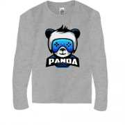 Дитяча футболка з довгим рукавом Panda gaming