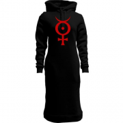 Жіночі толстовки-плаття Marilyn Manson (Хрестик)
