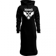 Жіночі толстовки-плаття Behemoth лого з хрестом (2)