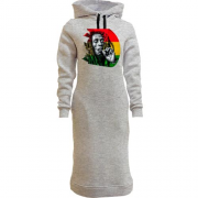 Женская толстовка-платье с Bob Marley (2)
