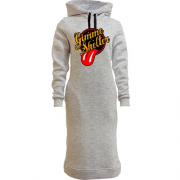 Женская толстовка-платье Rolling Stones Gimme Shelter