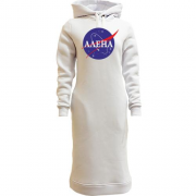 Женская толстовка-платье Алена (NASA Style)