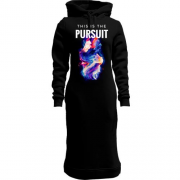 Женская толстовка-платье This is Pursuit