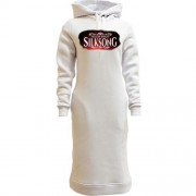 Жіночі толстовки-плаття з логотипом Hollow Knight - Silksong