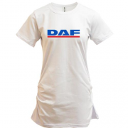 Подовжена футболка з лого DAF