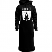 Женская толстовка-платье Rocket