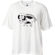 Футболка Oversize Мууузыка