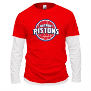 Лонгслив комби  Detroit Pistons
