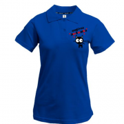 Жіноча футболка-поло з написом "Андрієва любимка"