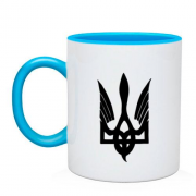 Чашка Герб Украины в виде крыльев