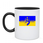 Чашка Слава Україні (з силуетом козака)