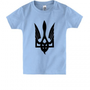 Дитяча футболка Герб України у вигляді крил