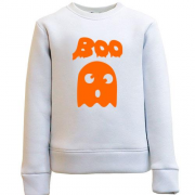 Детский свитшот с милым привидением "BOO" Halloween
