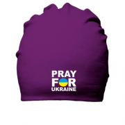 Бавовняна шапка Pray for Ukraine