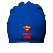 Хлопковая шапка Супер муж