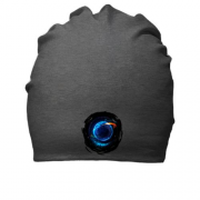 Бавовняна шапка з синьою планетою