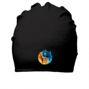 Бавовняна шапка Вогненний Інь-Янь