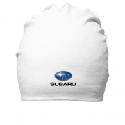 Хлопковая шапка с лого Subaru