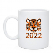 Чашка с тигром 2022