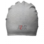 Бавовняна шапка з написом Artist / autist