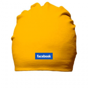 Хлопковая шапка с логотипом Facebook