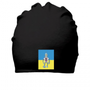 Бавовняна шапка з українським Бендером