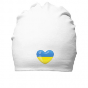 Хлопковая шапка Люблю Украину