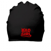 Хлопковая шапка Bad girl