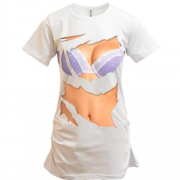 Подовжена футболка Woman body