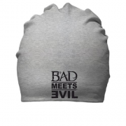 Хлопковая шапка Bad Meets Evil
