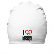 Хлопковая шапка I love linkin park (Я люблю Linkin Park)