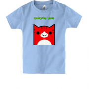 Детская футболка GEOMETRY DASH CAT SKIN