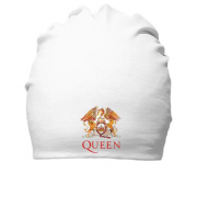 Хлопковая шапка Queen color logo