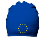 Бавовняна шапка з символікою Євро Союзу