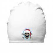 Бавовняна шапка Новорічний череп