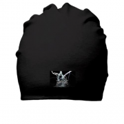 Хлопковая шапка Metallica (лого, молнии)
