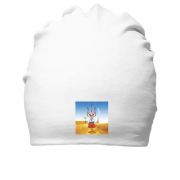 Хлопковая шапка Казак с гербом