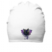 Хлопковая шапка кот-летучая мышь