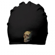 Хлопковая шапка с черепом из черепов