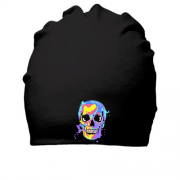 Бавовняна шапка Skull pop art