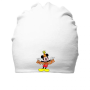 Хлопковая шапка Mickey Happy birthday