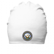Бавовняна шапка NAVY (big logo)