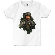 Дитяча футболка Шевченка у військовій формі
