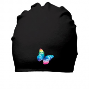 Бавовняна шапка з яскравим метеликом (2)