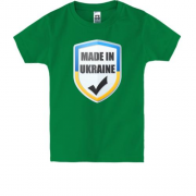 Дитяча футболка Made in Ukraine (UA)