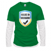 Комбинированный лонгслив Made in Ukraine (UA)