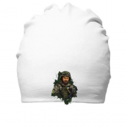 Бавовняна шапка Шевченка у військовій формі