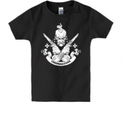 Дитяча футболка Чорнобаївка (козак із пістолетами)