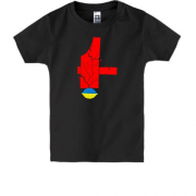 Дитяча футболка Україна - міцний горішок